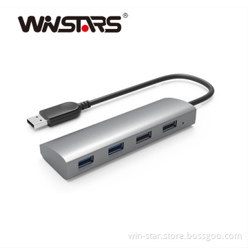 4 ports Super Speed 5Gbps usb 3.0 hub